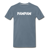 Pawpaw Men's Premium T-Shirt - steel blue