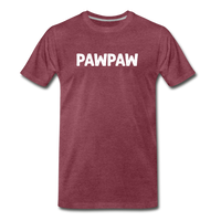 Pawpaw Men's Premium T-Shirt - heather burgundy