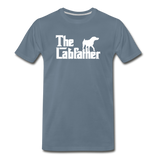 The Labfather Men's Premium T-Shirt - steel blue