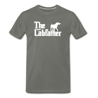 The Labfather Men's Premium T-Shirt - asphalt gray