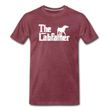 The Labfather Men's Premium T-Shirt - heather burgundy