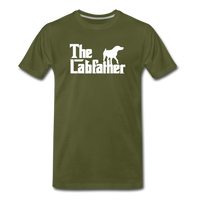 The Labfather Men's Premium T-Shirt - olive green