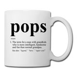 Pops Definition Coffee/Tea Mug - white
