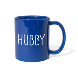 Hubby Full Color Mug - royal blue