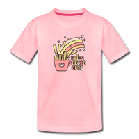 Fries Before Guys Toddler Premium T-Shirt - pink