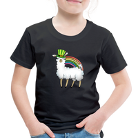 Lucky Llama Toddler Premium T-Shirt - black