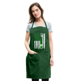 American Flag Green Beer on Tap Adjustable Apron - forest green