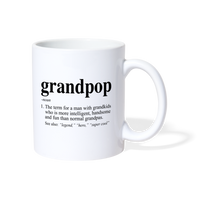 Grandpop Definition Coffee/Tea Mug - white
