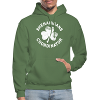 Shenanigans Coordinator Gildan Heavy Blend Adult Hoodie - military green