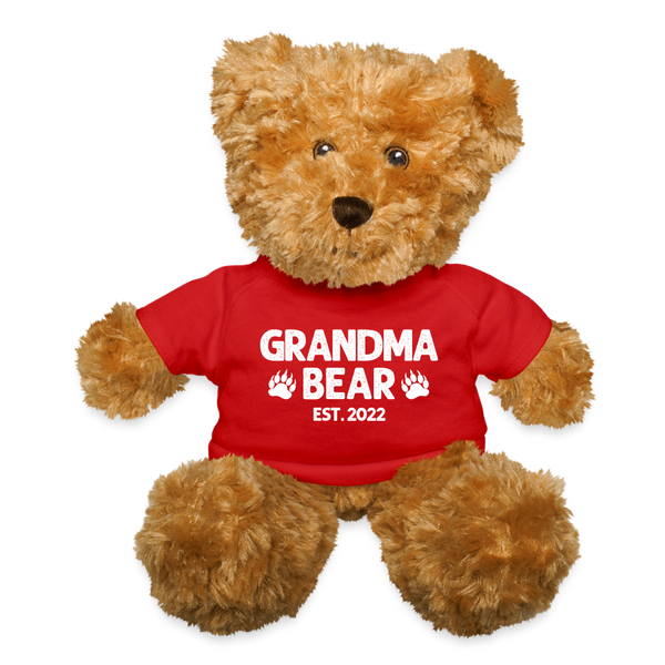 Test Teddy Bear - red