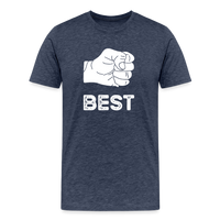 Best Buds Men's Premium T-Shirt - heather blue