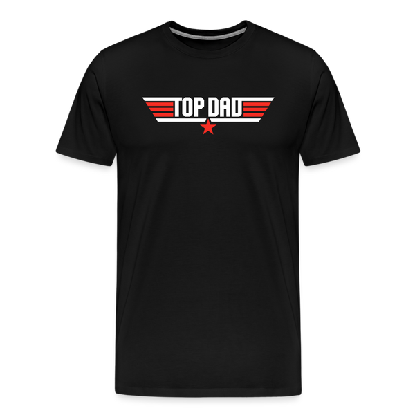 Top Dad Men's Premium T-Shirt - black