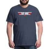 Top Dad Men's Premium T-Shirt - heather blue