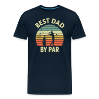 Best Dady By Par Men's Premium T-Shirt - deep navy