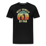 Best Senelis By Par Men's Premium T-Shirt - black