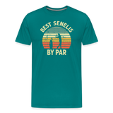 Best Senelis By Par Men's Premium T-Shirt - teal