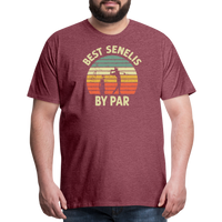Best Senelis By Par Men's Premium T-Shirt - heather burgundy