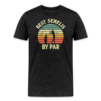 Best Senelis By Par Men's Premium T-Shirt - charcoal grey