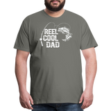 Reel Cool Dad Men's Premium T-Shirt - asphalt gray