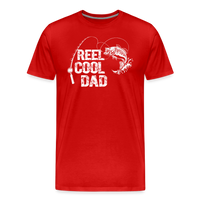 Reel Cool Dad Men's Premium T-Shirt - red
