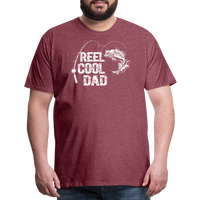 Reel Cool Dad Men's Premium T-Shirt - heather burgundy