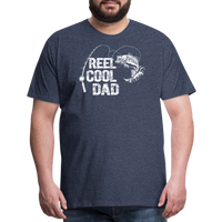 Reel Cool Dad Men's Premium T-Shirt - heather blue