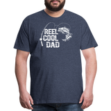 Reel Cool Dad Men's Premium T-Shirt - heather blue