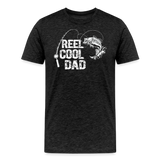 Reel Cool Dad Men's Premium T-Shirt - charcoal grey