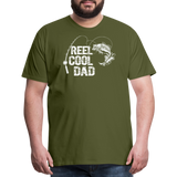 Reel Cool Dad Men's Premium T-Shirt - olive green