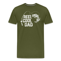 Reel Cool Dad Men's Premium T-Shirt - olive green