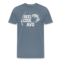 Reel Cool Avo Men's Premium T-Shirt - steel blue