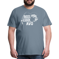 Reel Cool Avo Men's Premium T-Shirt - steel blue