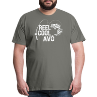 Reel Cool Avo Men's Premium T-Shirt - asphalt gray