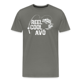 Reel Cool Avo Men's Premium T-Shirt - asphalt gray