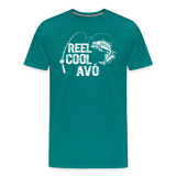 Reel Cool Avo Men's Premium T-Shirt - teal