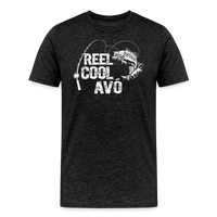 Reel Cool Avo Men's Premium T-Shirt - charcoal grey