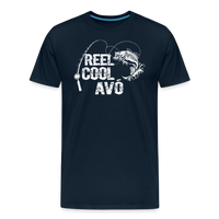 Reel Cool Avo Men's Premium T-Shirt - deep navy