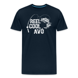 Reel Cool Avo Men's Premium T-Shirt - deep navy
