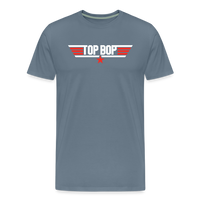 Top Bop Men's Premium T-Shirt - steel blue