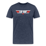 Top Bop Men's Premium T-Shirt - heather blue