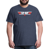 Top Bop Men's Premium T-Shirt - heather blue