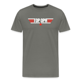 Top Opa Men's Premium T-Shirt - asphalt gray