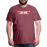 Top Opa Men's Premium T-Shirt - heather burgundy