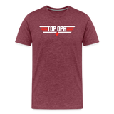 Top Opa Men's Premium T-Shirt - heather burgundy