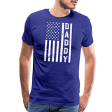 Daddy American Flag Men's Premium T-Shirt - royal blue