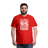 It's Not a Dad Bod It's a Father Figure Men's Premium T-Shirt - red