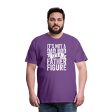 It's Not a Dad Bod It's a Father Figure Men's Premium T-Shirt - purple