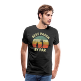 Best Papaw By Par Men's Premium T-Shirt - black