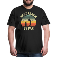 Best Papaw By Par Men's Premium T-Shirt - black