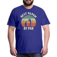 Best Papaw By Par Men's Premium T-Shirt - royal blue